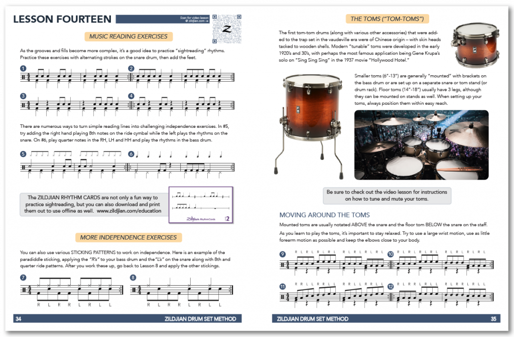 Lesson 14 Introducing the Toms Zildjian Artists & Education